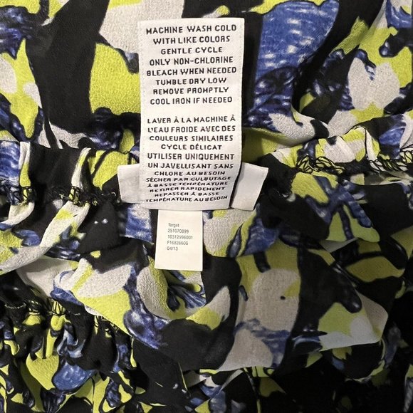 Peter Pilotto X Target Beach Swim Cover Up Size XS Halter Dress Sheer Chiffon - Picture 7 of 7